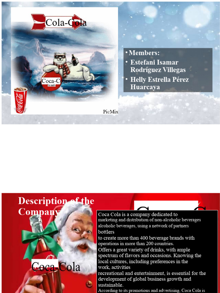 Coca Cola Company Overview and Strategy | PDF | Coca Cola | Supply Chain