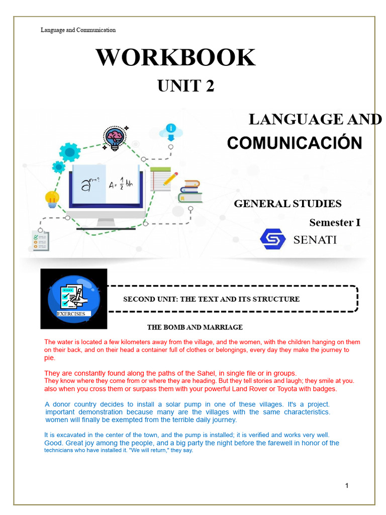 Language and Communication Workbook Unit 2 | PDF | Ecosystem