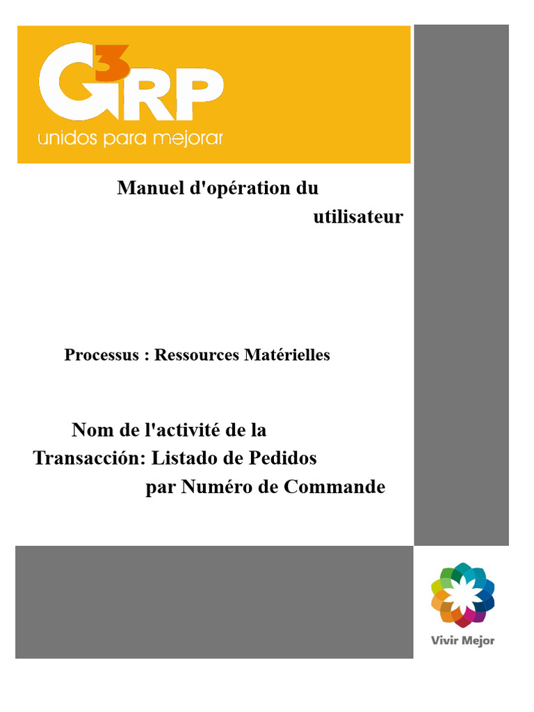 Liste des Commandes ME2N : Guide Utilisateur | PDF | Mise en page ...