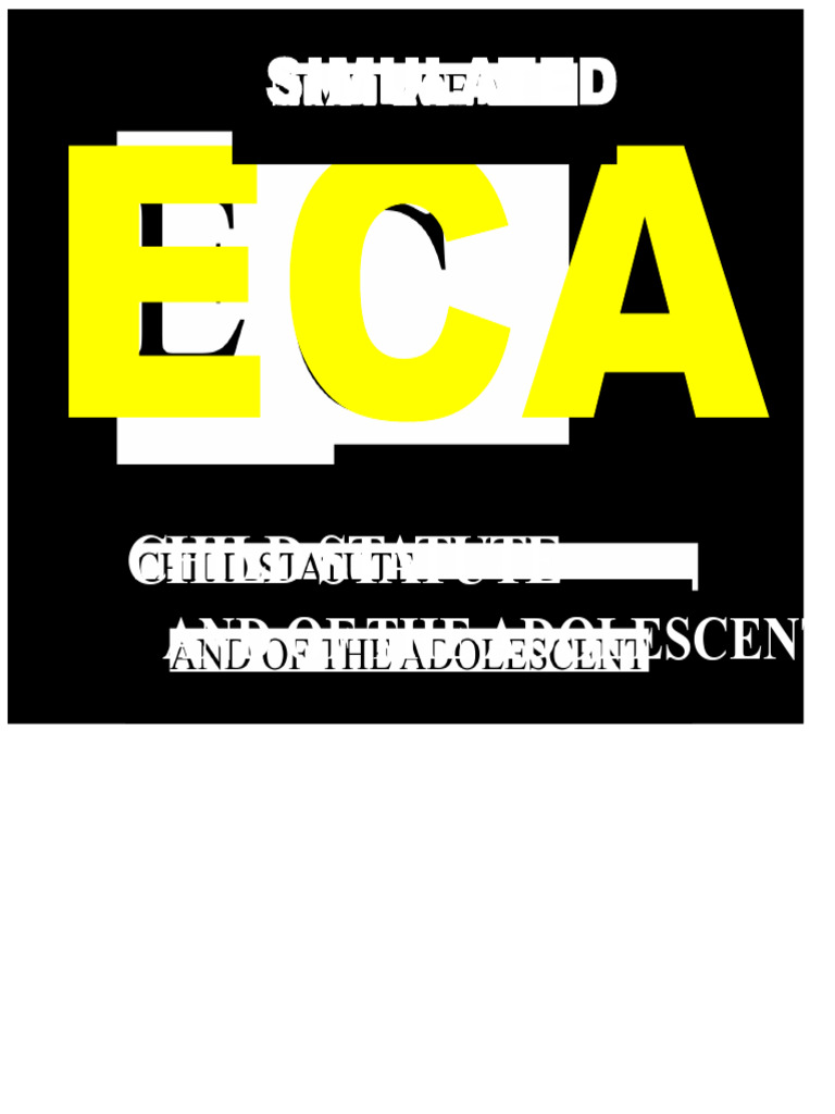 ECA Education Rights for Children & Adolescents | PDF | Adolescence ...