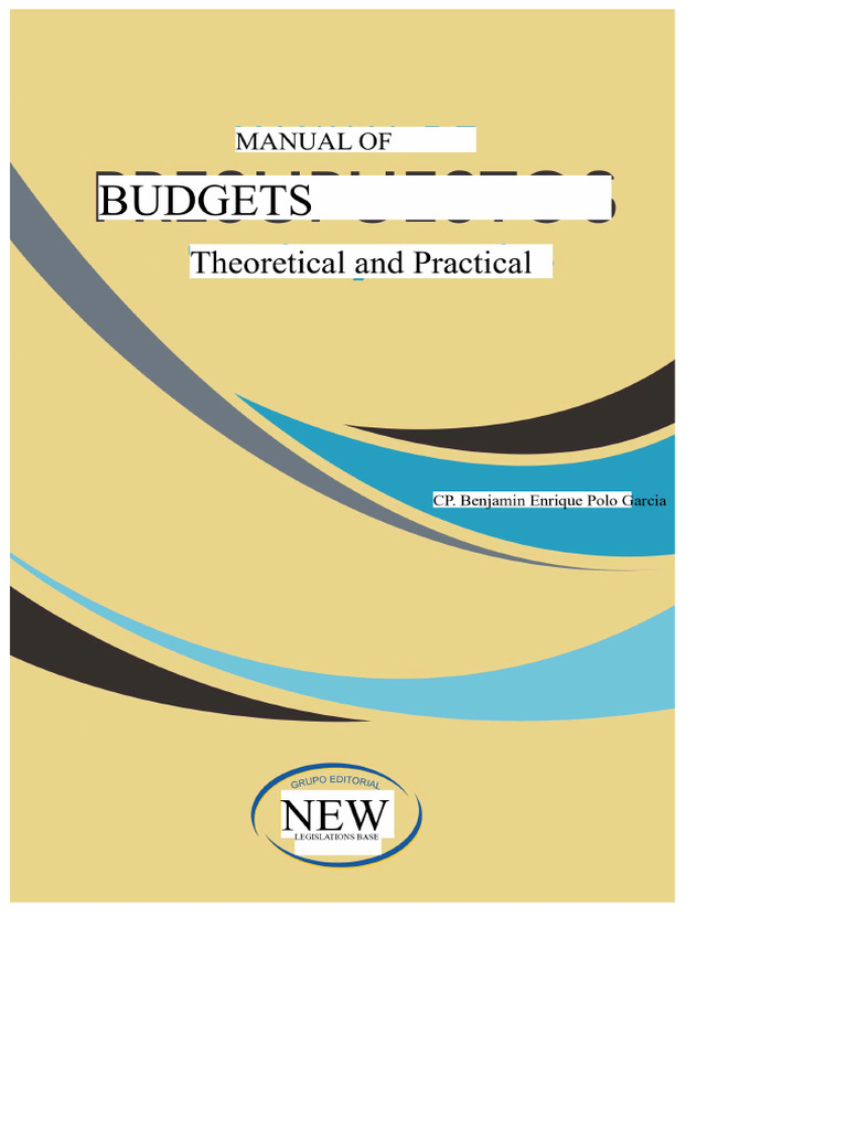 Budget Manual - Theoretical and Practical | PDF | Budget | Inventory