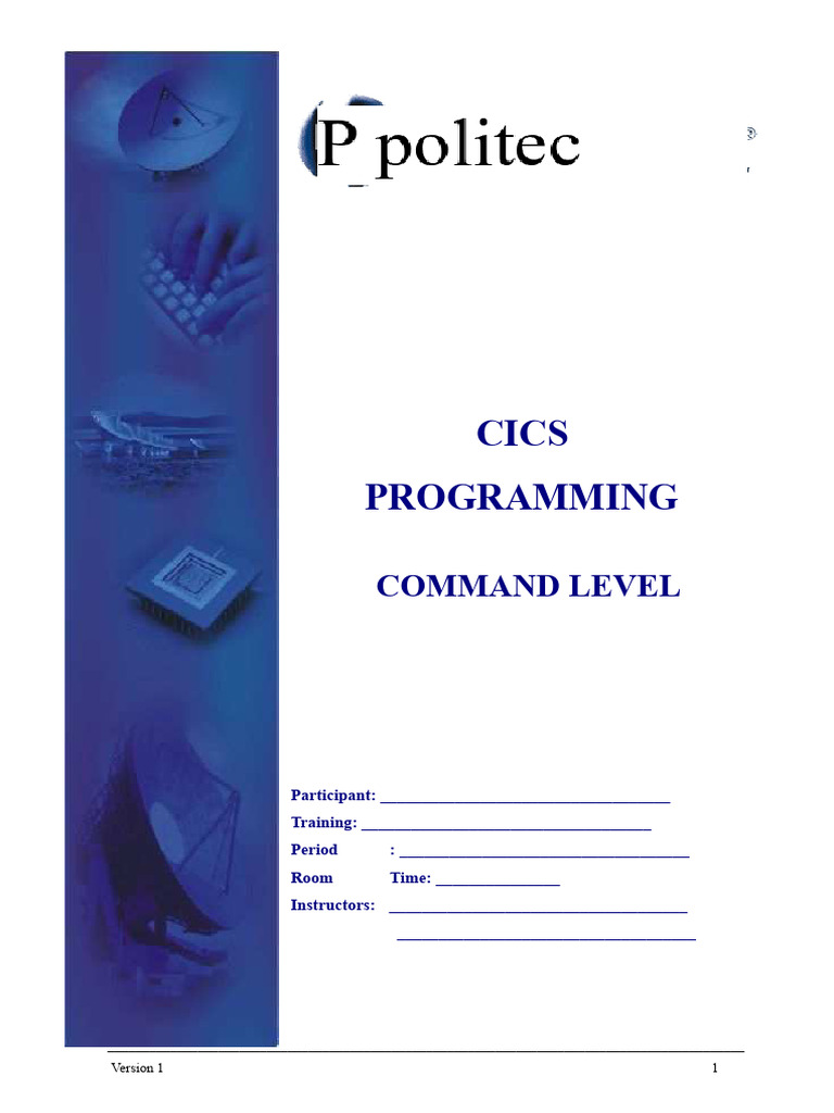CICS Programming Command Level Guide | PDF | Systems Engineering ...