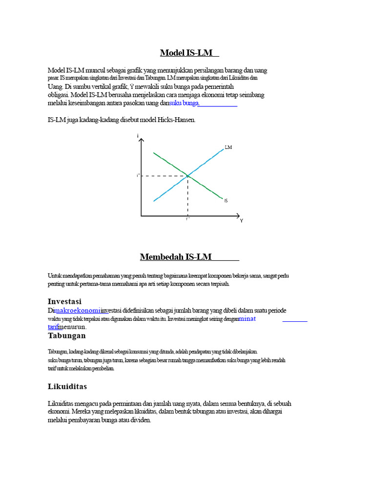 Model Is LM | PDF