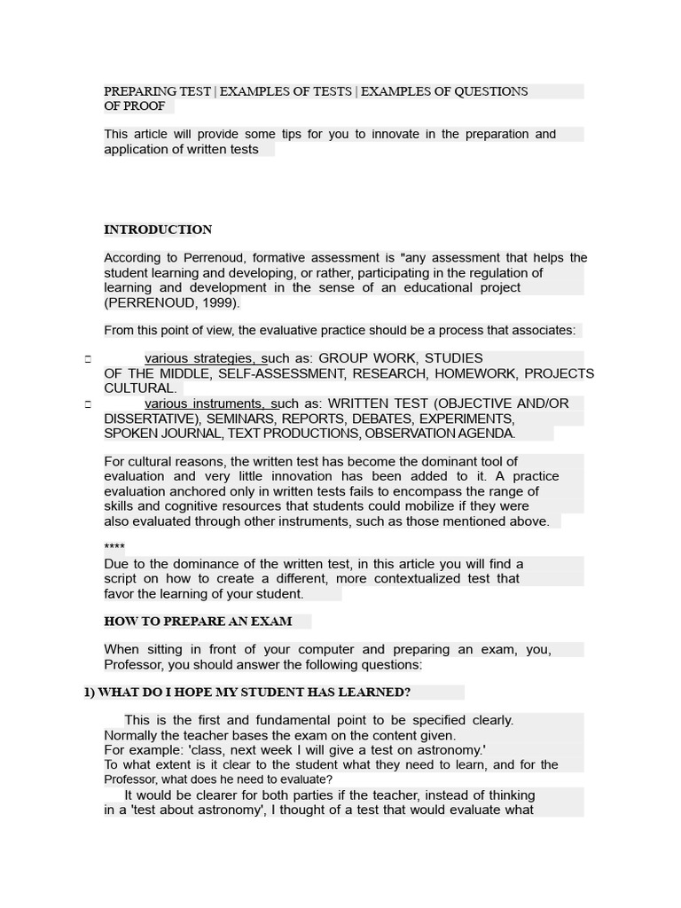 Innovative Test Preparation Strategies | PDF | Educational Assessment ...