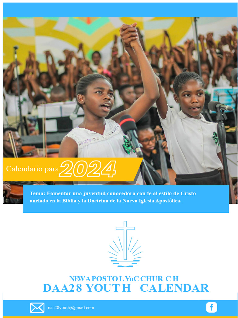 Calendario Juvenil DAA 28 - 2024 | PDF | Calendario