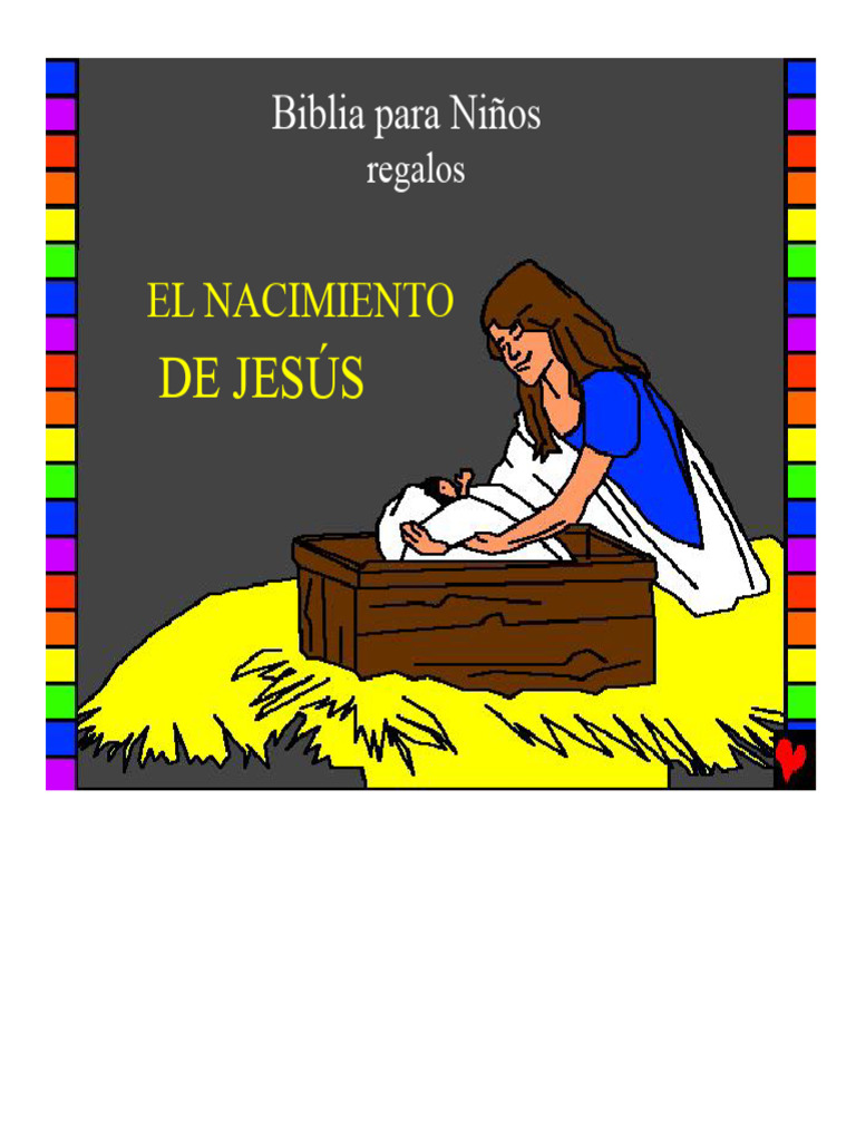 Nacimiento de Jesús: Historia Infantil | PDF | María, madre de Jesús ...
