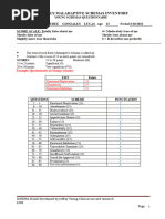 Young Schema Questionnaire: Short Form | PDF | Psychological Concepts ...