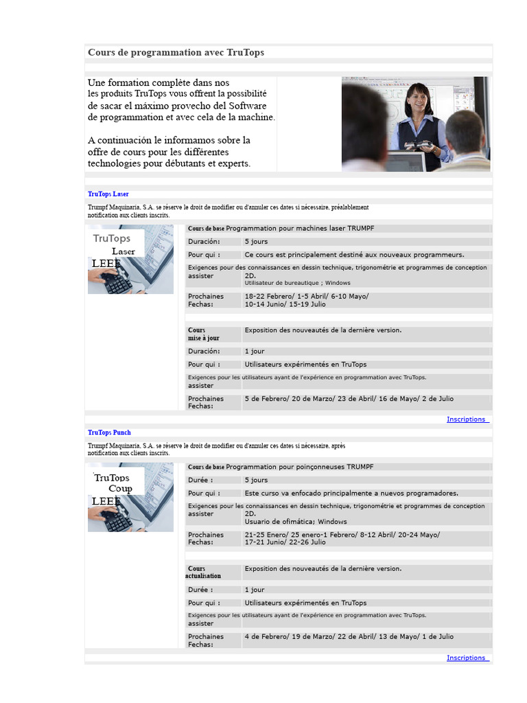 Cours de programmation TruTops 2023 | PDF | Programmation informatique ...