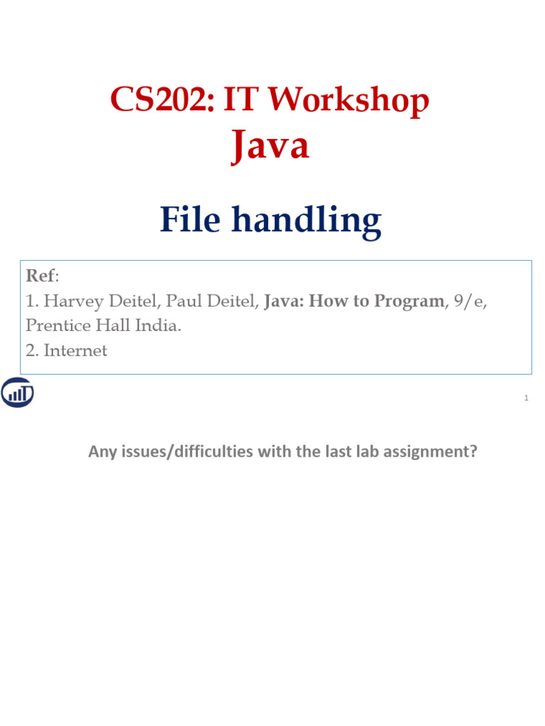 CS202_16_FileHandling[1] | PDF | Filename | Computer File