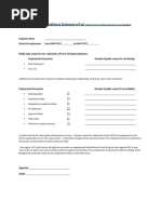 SOF Form Submission for HCL Employment | PDF | Justice | Crime & Violence
