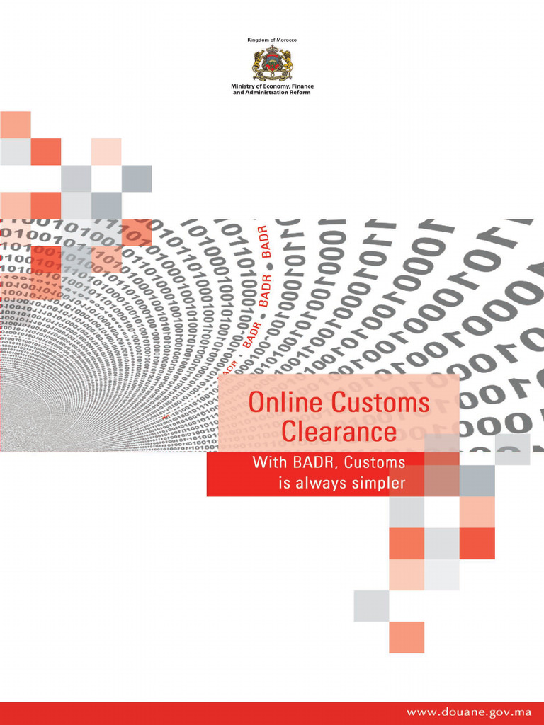 Simplifying Customs with B@DR Technology | PDF | Customs | Banks