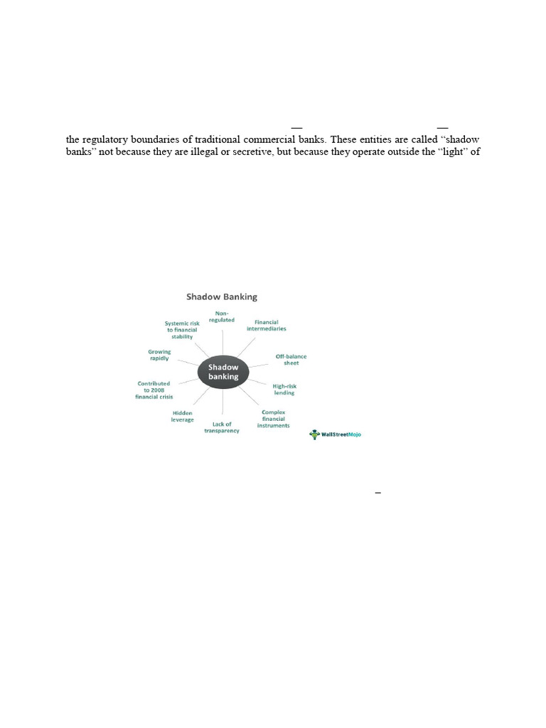 Understanding the Shadow Banking System | PDF | Shadow Banking System ...