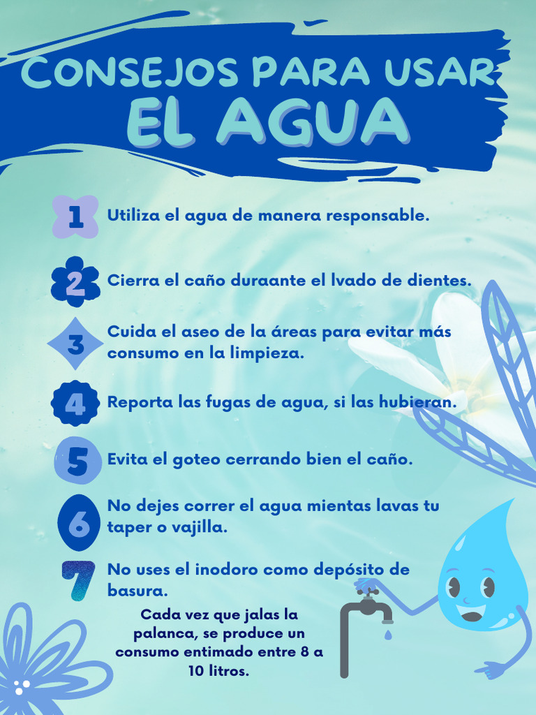 Consejos para el Uso Responsable del Agua | PDF