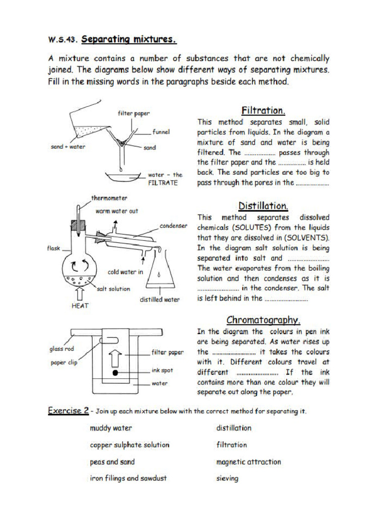 Methods of Liquid and Solid Separation | PDF