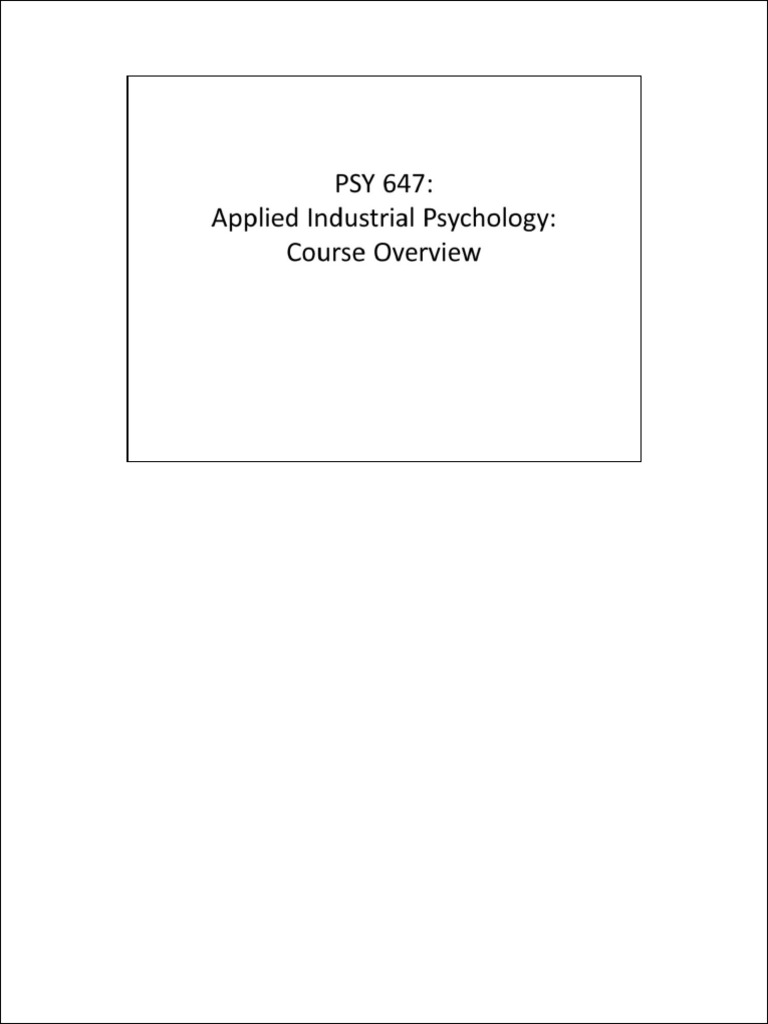 Week 1 Lecture Notes | PDF