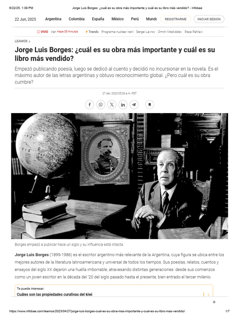 Jorge Luis Borges - Cual Es Su - Jorge Luis Borges | PDF | Cuentos ...