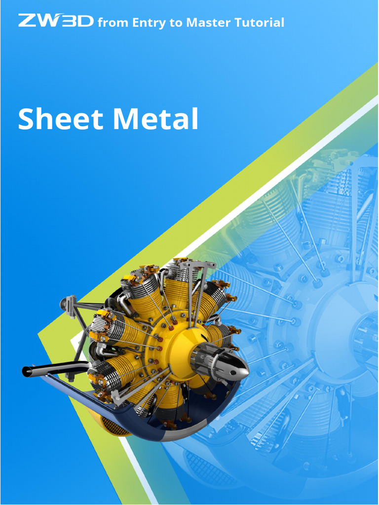 ZW3D Sheet Metal Master Tutorial | PDF | Sheet Metal