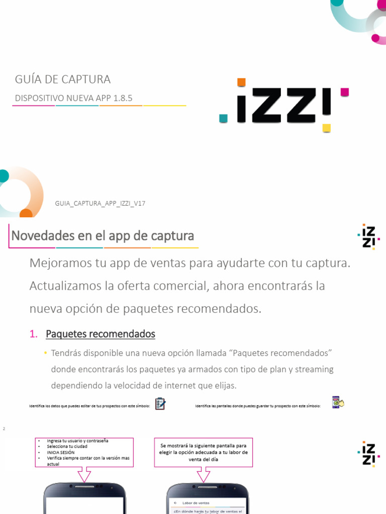 Guía de Uso de la App izzi 1.8.5 | PDF | Streaming Media | Aplicación movil