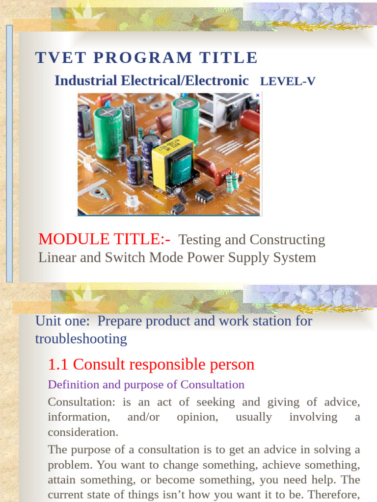 Troubleshooting Power Supply Systems | PDF | Rectifier | Power Supply