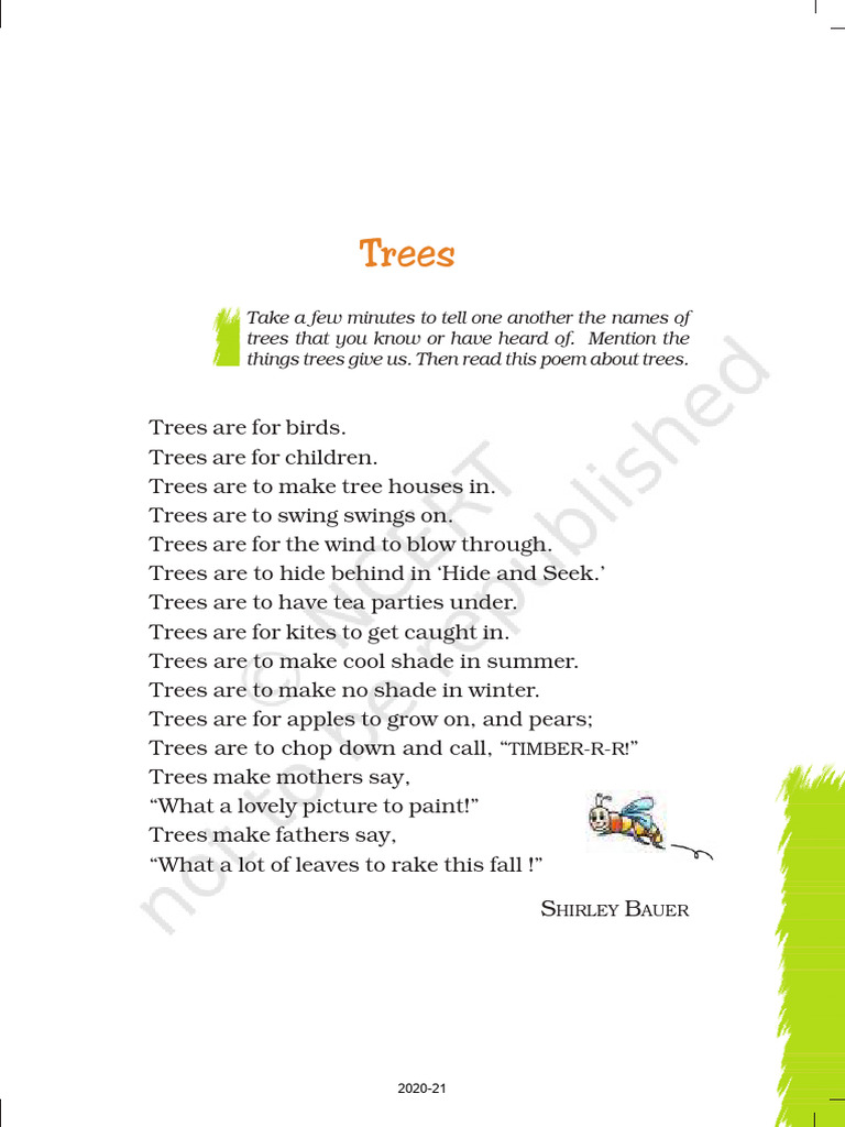 Exploring the Importance of Trees | PDF