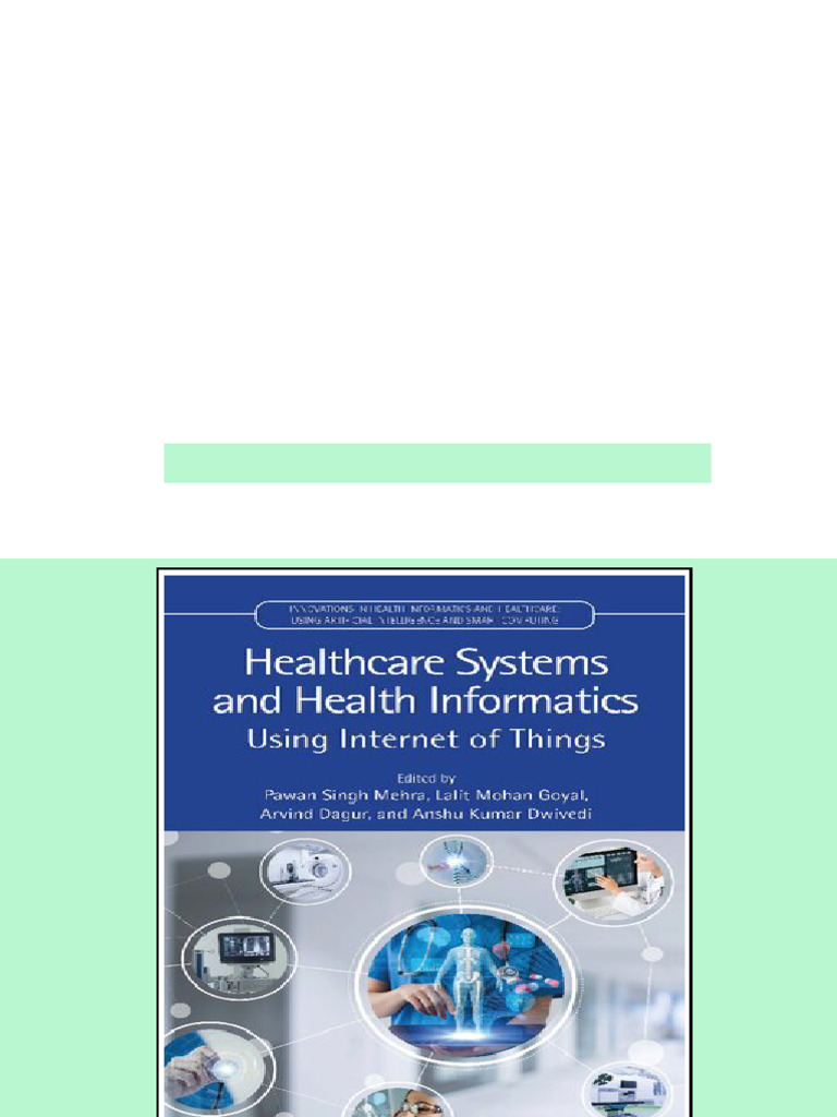 (Ebook) Healthcare Systems and Health Informatics: Using Internet of ...