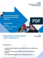 Care Outside Hospital - Delivering Successful Projects John Burton