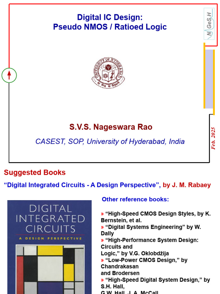 Pseudo NMOS Logic Design Overview | PDF | Logic Gate | Cmos