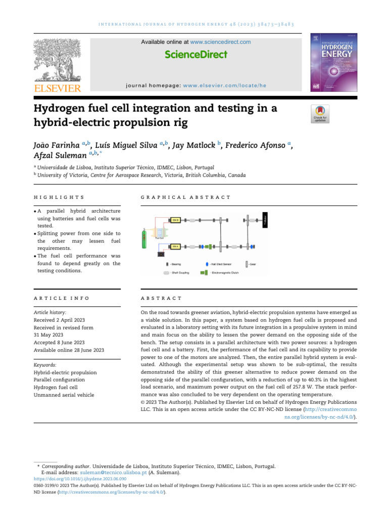 Hydrogen Fuel Cell Integration and Testing in a 2023 International ...