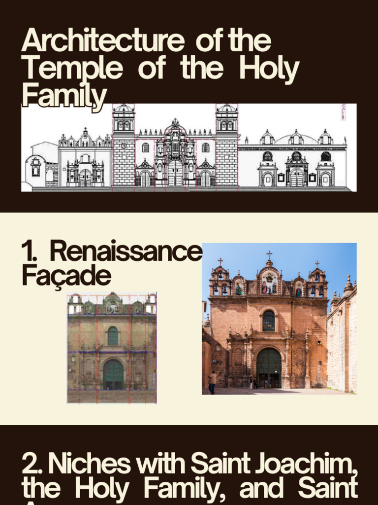 Temple of the Holy Family Architecture | PDF