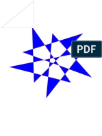 Estrela Azul Feita No Corel Draw 16