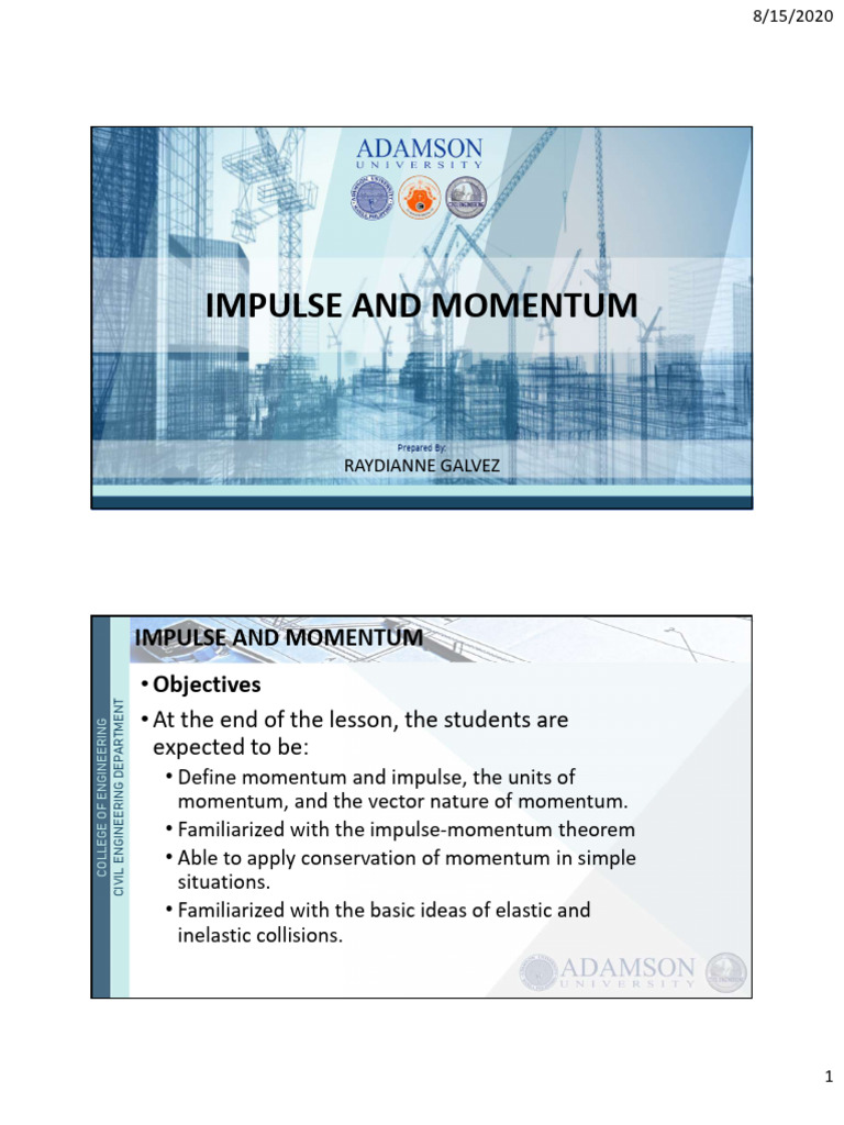 Understanding Impulse and Momentum Concepts | PDF | Momentum | Force