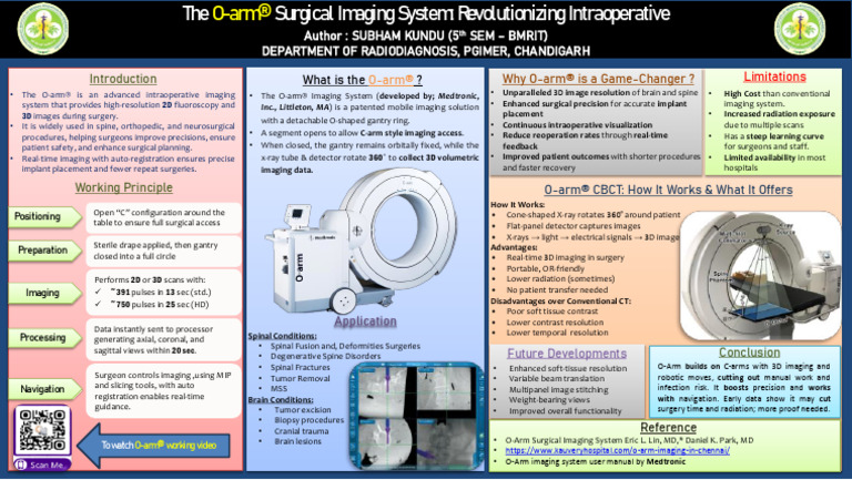 O-arm® Imaging System Overview | PDF | Clinical Medicine | Medicine
