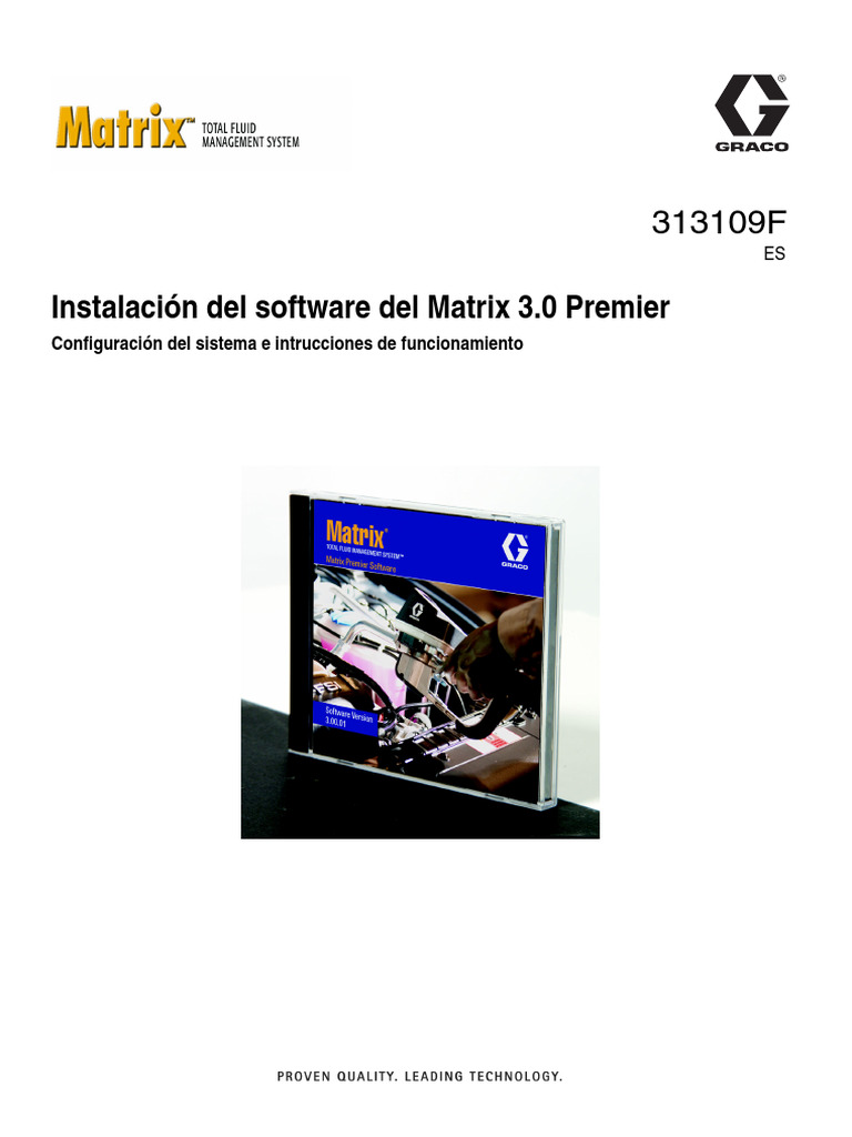 Guía de Instalación Matrix 3.0 Premier | PDF | Botón (Computación ...