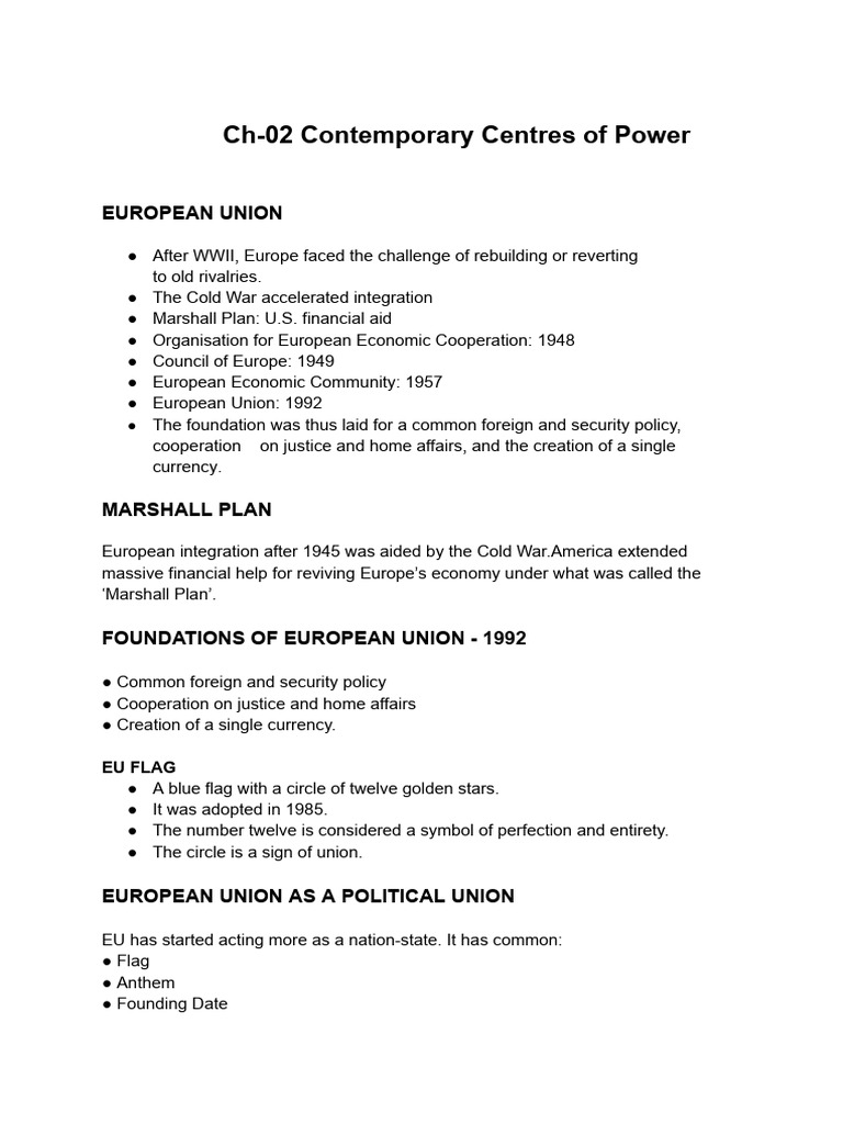 European Union and ASEAN Dynamics | PDF | Economies | International ...