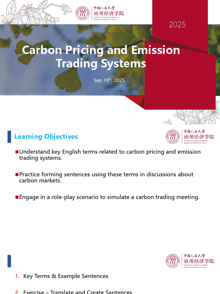 Chapter+2+Carbon+Pricing+and+Emission+Trading+Systems 1 | PDF ...
