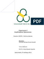 Relatório_Exp4_Amplificadores Operacionais_Eletrônica Aplicada_Trim4.1