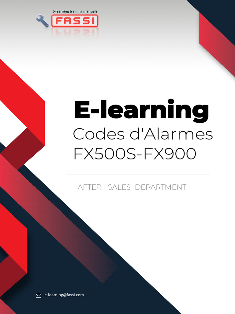Codes d'Alarmes FX500S-FX900 | PDF | Capteur