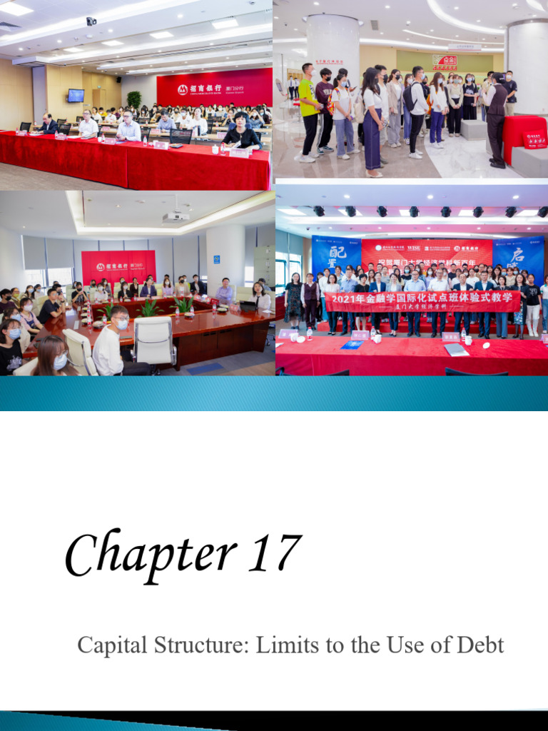 Chap017 Capital Structure-Limits To The Use of Debt | PDF | Capital  Structure | Dividend