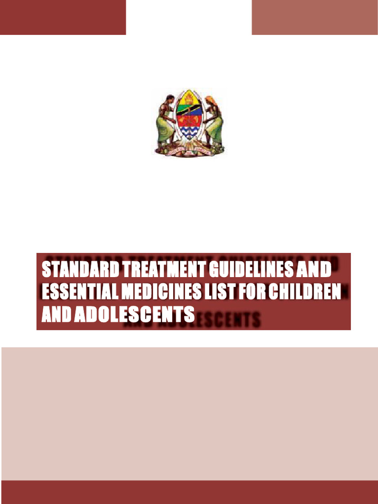 Paediatrics STG 2017 | PDF | Mental Disorder | Intravenous Therapy