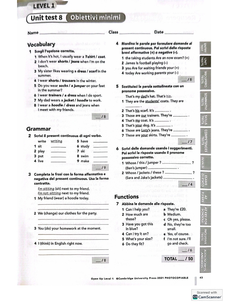 Verifica 3 | PDF