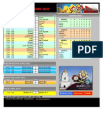 Jadwal Euro 2012 Schedule Excel