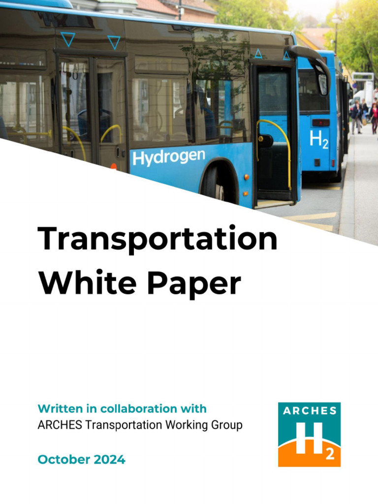 ARCHES_Transportation_White_Paper-2 | PDF | Transport | Electric Car