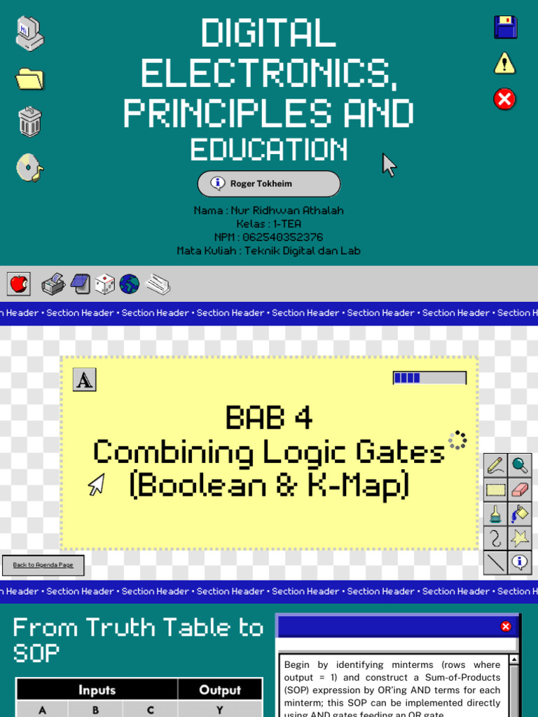 Digital Electronics: Logic Gates & K-Maps | PDF | Logic Gate ...