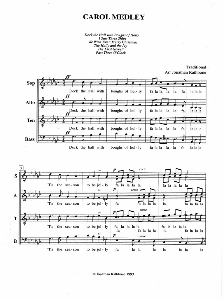 Carol Medley-Swingle Singers | PDF