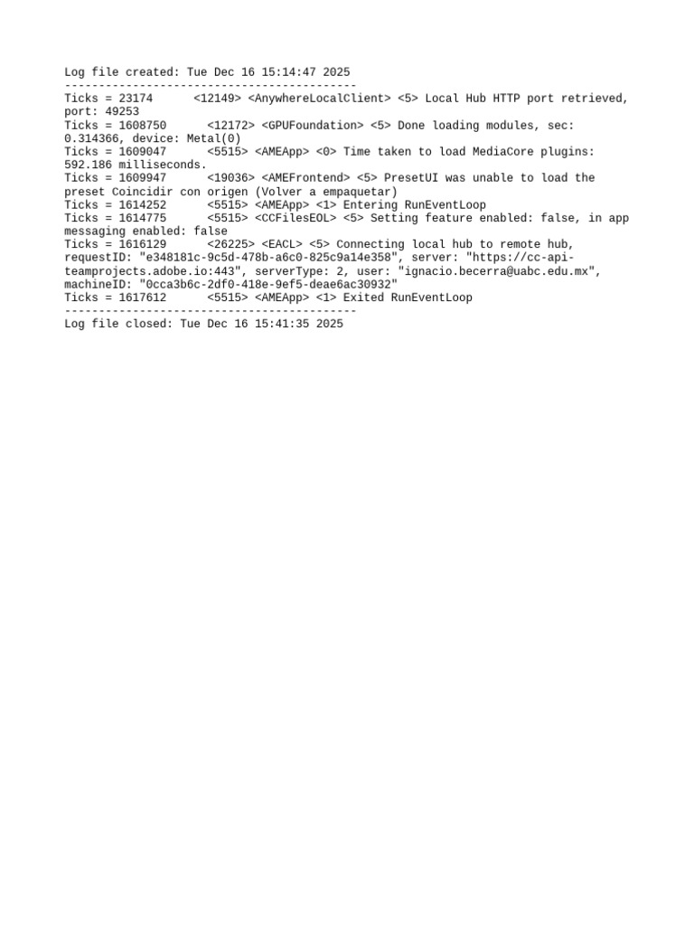 Adobe App Log File Analysis | PDF