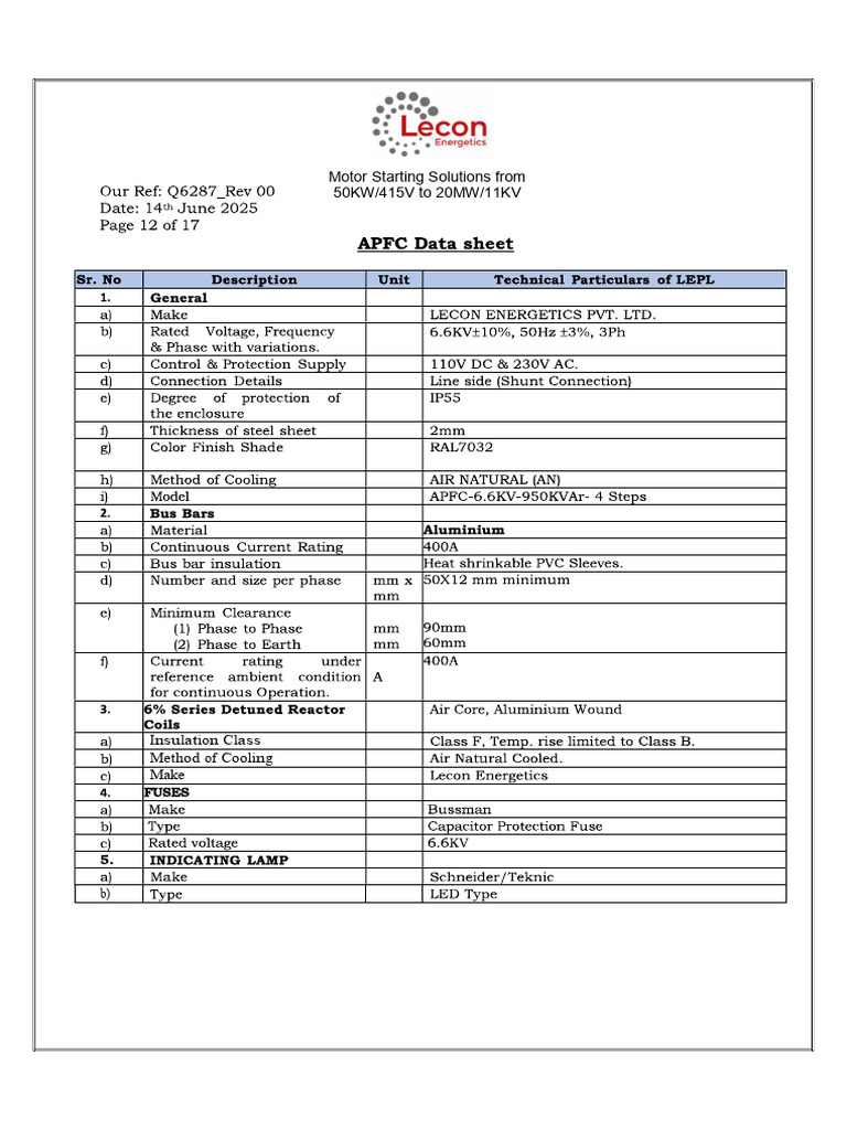 APFC | PDF