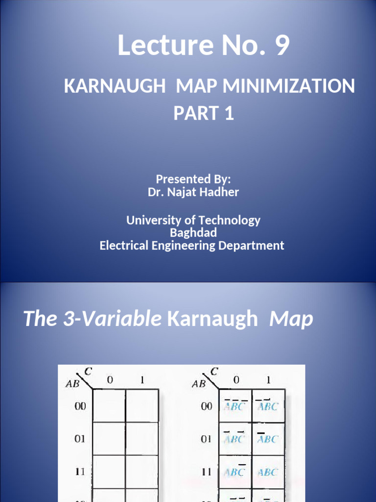 Karnaugh Map Simplification Guide | PDF