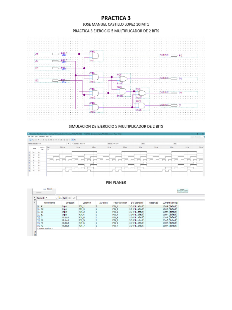 Practica 3 Ejercicio 5 y 6 _110138 | PDF