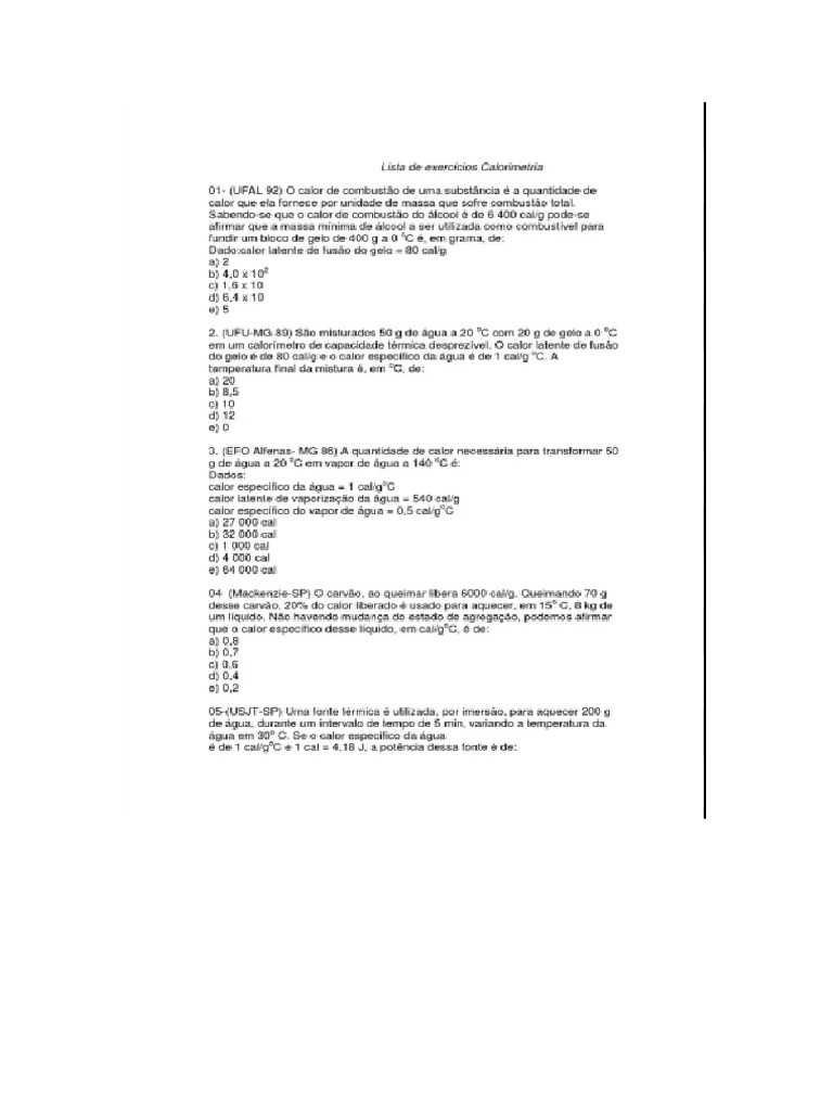 Exercicios Completos | PDF