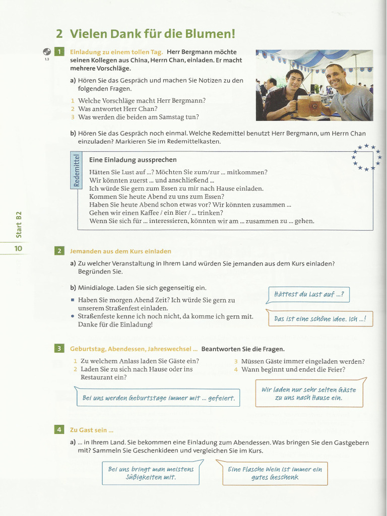 (Split) Studio D B2 Kurs - Und Uebungsbuch Teilband 1 (1) 12 | PDF